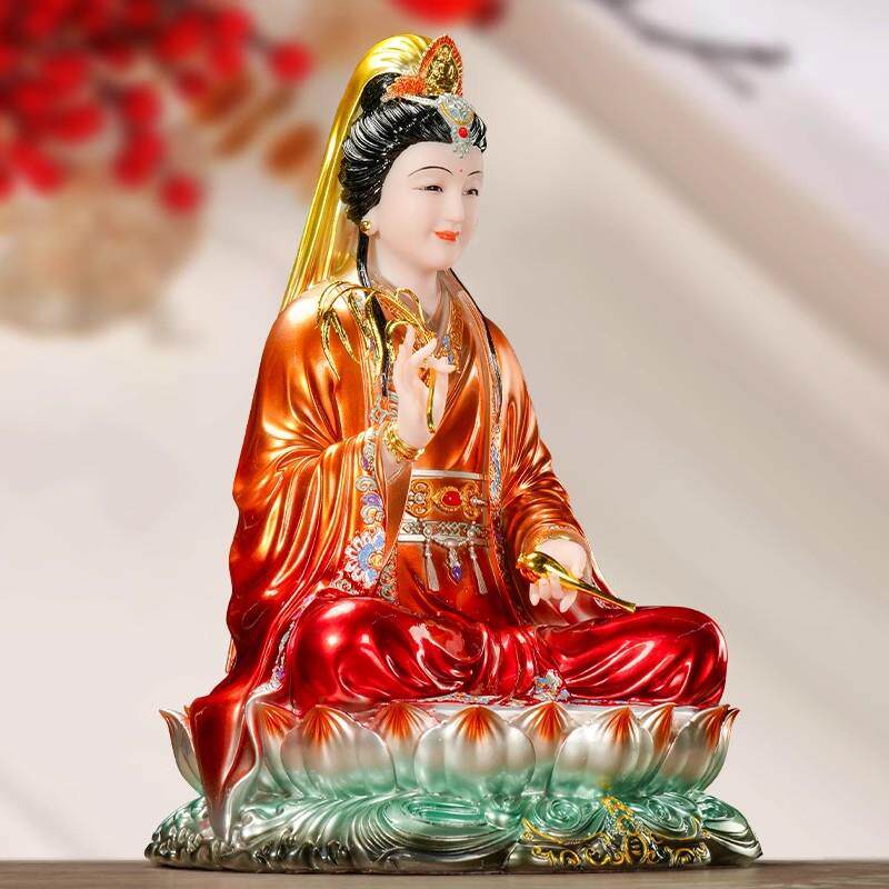 客观音菩萨像妙善观南海观堂世音菩萨供奉神像妙善观音厅佛家用音