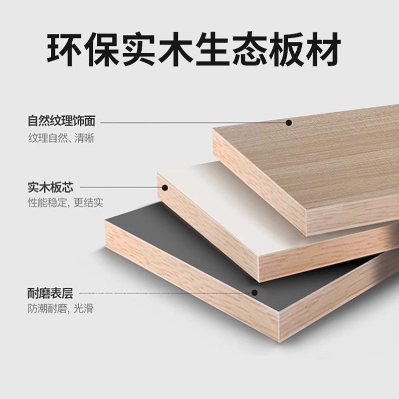 实木餐边柜简约现代客厅边柜家用橱柜加长白色柜子防晒阳台储物柜