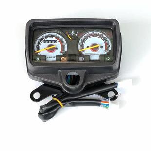 摩托车新款国四电喷HJ豪江CG125油量表迈速里程转速仪表配件总成