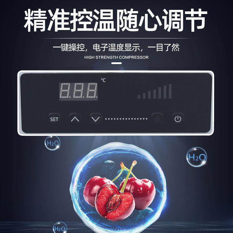 保鲜工作台厨房卧式操作台冷冻冰柜铜管制冷双温平面柜冷藏工作台