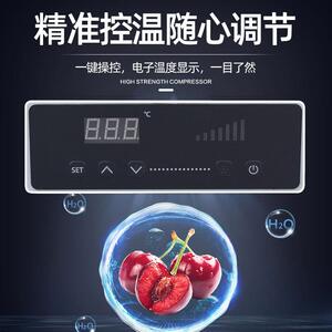 305保房鲜工作厨柜卧式操作台冷冻冰铜管制冷台双温平面柜冷藏工