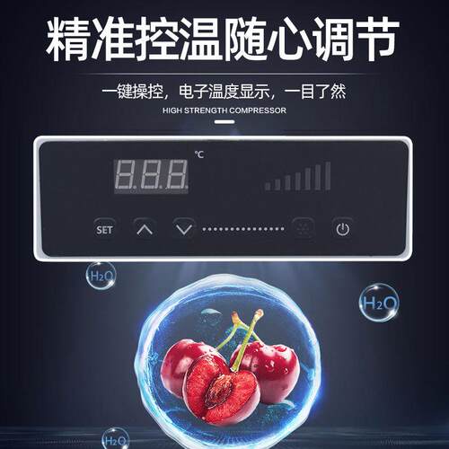 保鲜工作台厨房卧式操作台冷冻冰柜铜管制冷双温平面柜冷藏工作台