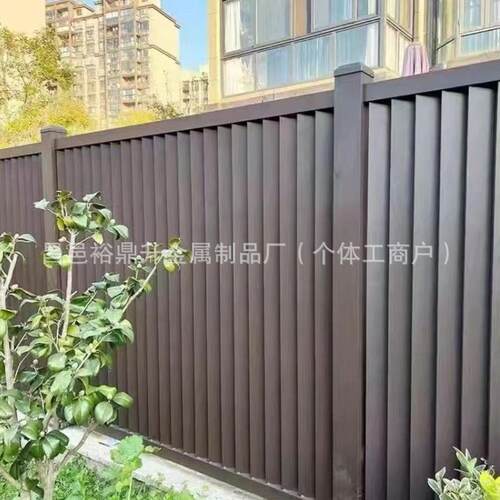 花园铝合金栅栏别墅篱笆护栏围墙防护栏杆新中式铝艺防锈