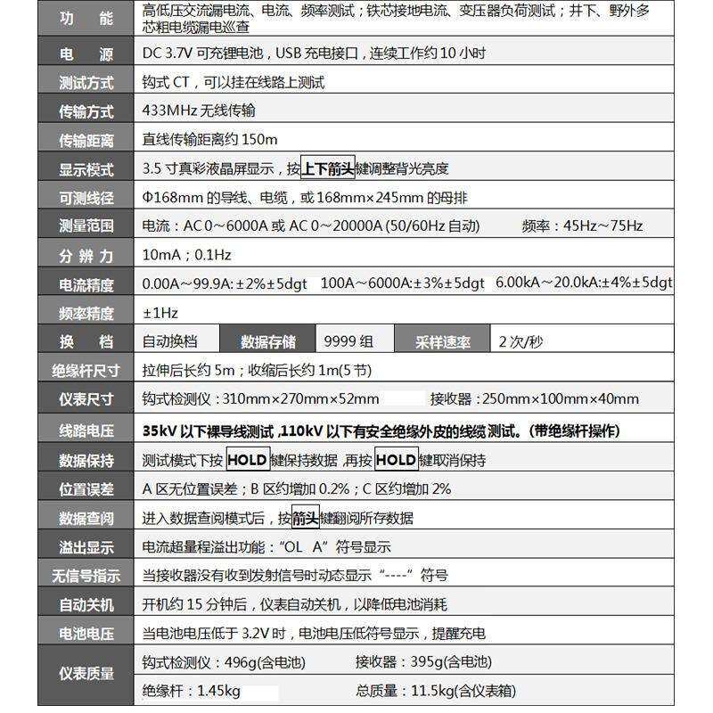 胜利仪器(VICTOR) 无线高压线路钳形电流表 VC9000C 5kxfKVJEzg
