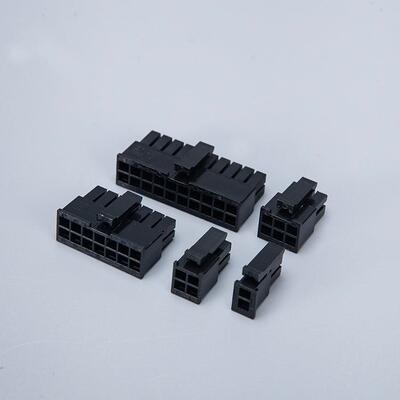 厂家供应MX3.0母壳单排连接器3.0mm间距43640-2R带翅小5558接插件