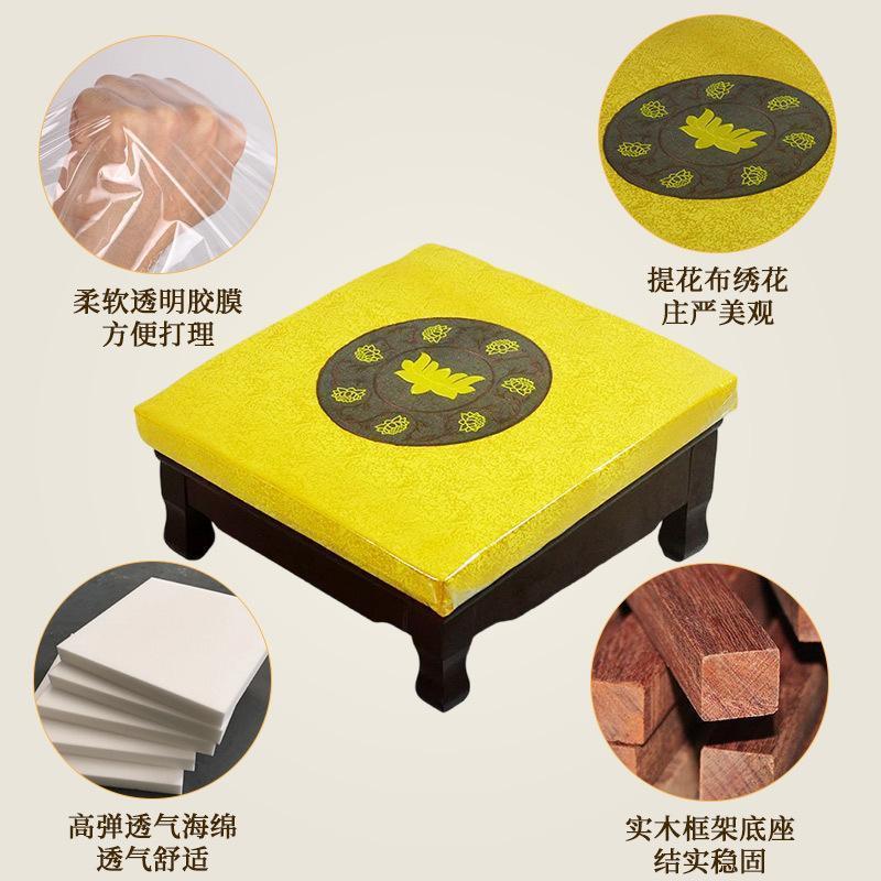 禅垫子加厚坐垫跪莲花拜蒲团坐垫加厚海绵布面耐磨防水源头工厂