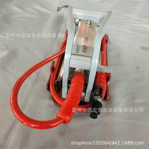 FHP-700手动脚踏两用液压泵两端式进油增压泵合金铝高低压脚踏泵
