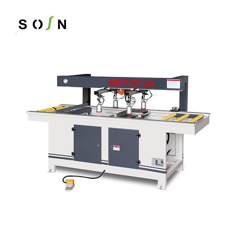 青岛供应排钻MZ73212A木工排钻木工机械晟森双排钻