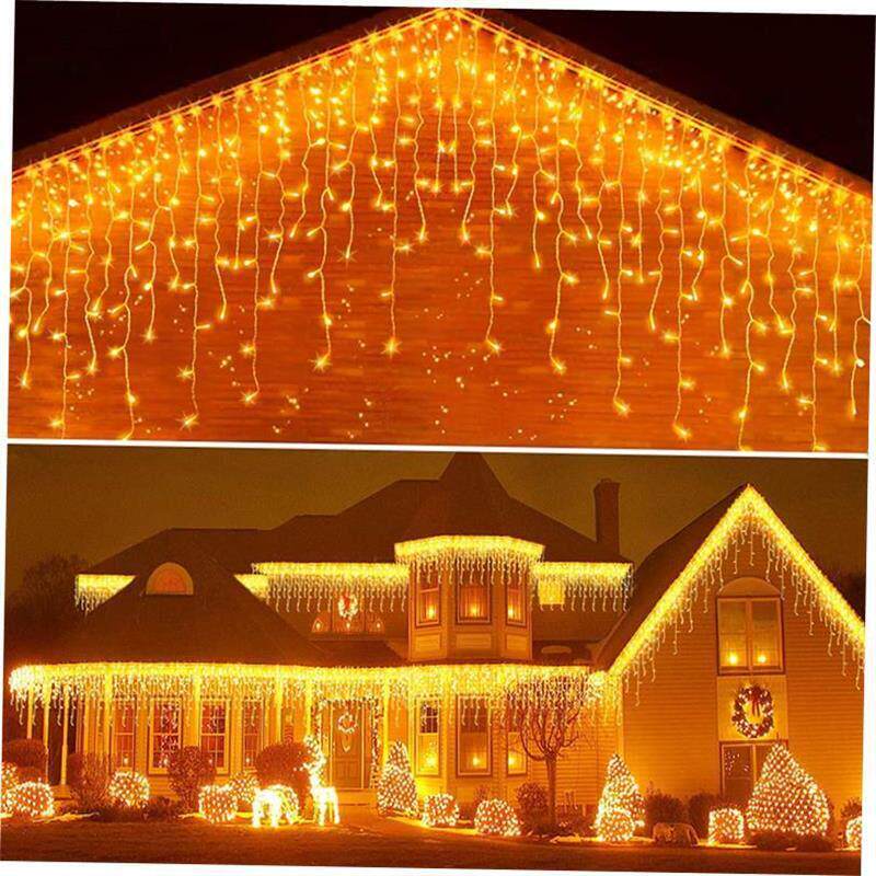 Christmas Decorations For Home Outdoor LED Curtain Icicle 1