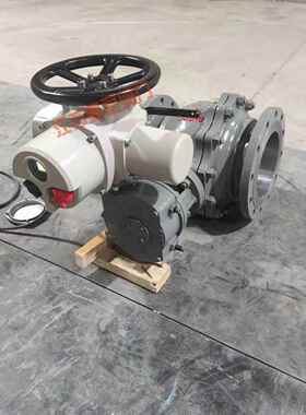 Q941F-16C电动法兰铸钢球阀DN20-DN1200开关智型能调节型球阀