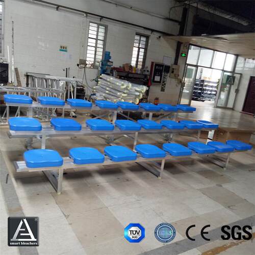 户外移动看台 体育场可拆卸看台椅 全铝合金看台（厂家直销）