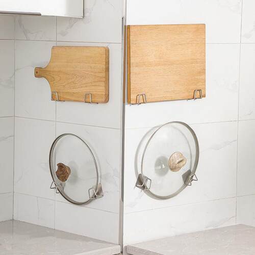 Wall-Mounted Multi-Function Storage Rack, No-Drilling Requir