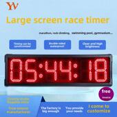奕之大型比赛LED计时器户外攀岩马拉松双面大屏幕防水电子钟定制
