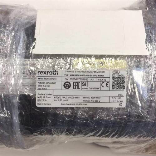 力士乐伺服电机R911307213 MSK060C-0300-NN-S1-UP0-NNNN
