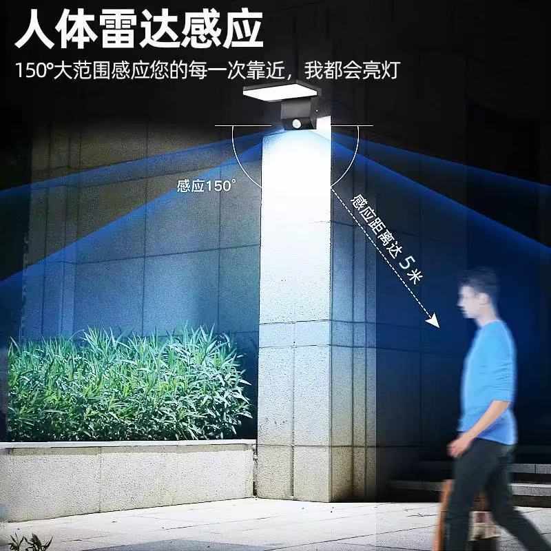 楼梯感应阳台别墅过道壁灯角度新款壁灯庭院照明灯可调户外车库