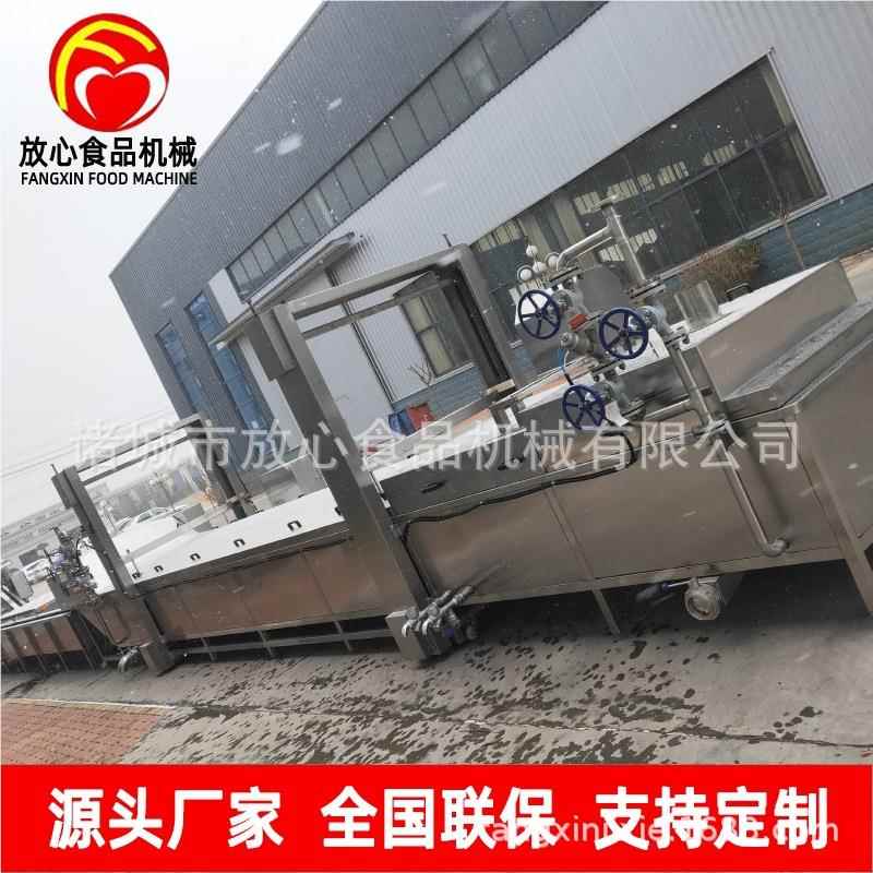 双层网带饺蒸煮 连续水式水果蔬菜漂烫煮机 不锈钢预煮机 机肉机