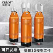 VERLR圆形机械手气动剪刀MP 自动剪刀气压塑胶水口剪钳 30气剪刀