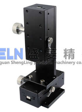 供应XZ轴LWE4040燕尾槽导向型手动位移平台 齿轮驱动旋钮调整滑台