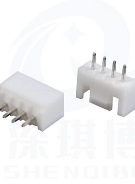 XHB2.54接插件连接器 2.54mm带锁扣直针/弯针针座 2P-3A2P-16P