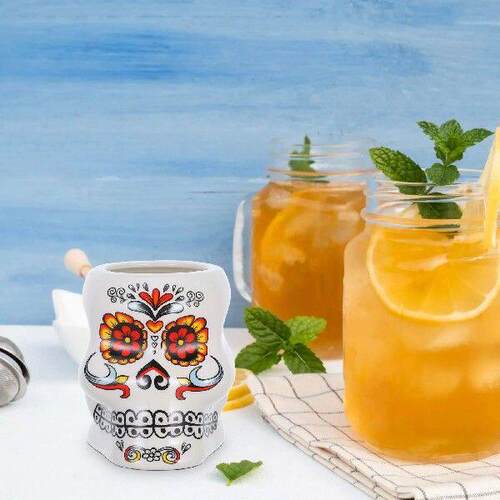 Hawaiian cup Cocktail Glass Alcohol Ceramic Tiki Mug Bar