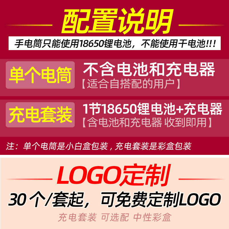 照玉石手电筒充电强光高亮小口径鉴定珠宝晶石看翡翠365nm紫光灯