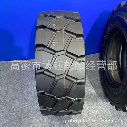 前进315/70R15全钢叉车轮胎 GLR07大块花纹工业拖车轮胎