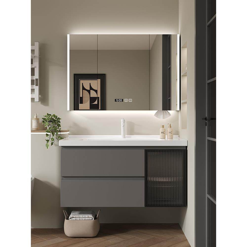 304不锈钢浴室柜组合陶瓷一体盆洗脸洗手盆洗面盆池卫生间洗漱台,家装主材,浴室柜组合,淘宝优惠券,粉丝福利购,淘宝优惠卷