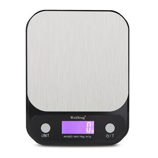 威衡B23厨房秤精准电子秤高精度大拖盘厨房称家用电子克秤 新品