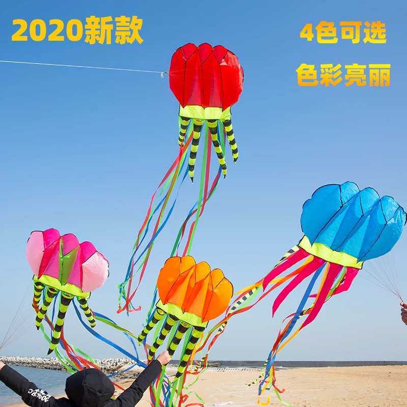 水母无骨软体风筝大型高档微风易飞特大超大巨型立体成人搞笑创意