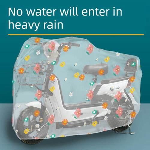电动汽车雨罩新电池摩托车防晒雨罩挡风玻璃遮阳伞雨罩汽车服装防