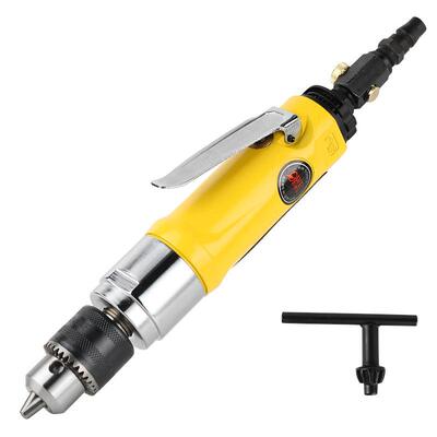 欧维尔OW-3154直式风钻风枪钻3/8带齿轮钻孔机10mm气钻