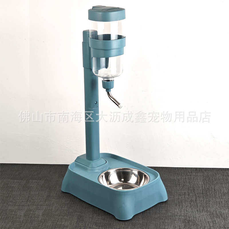 新款升降式猫狗饮水器不湿嘴不锈钢碗陶瓷碗杆式宠物自动喝喂水器,宠物/宠物食品及用品,猫狗碗/慢食碗,淘宝优惠券,粉丝福利购,淘宝优惠卷