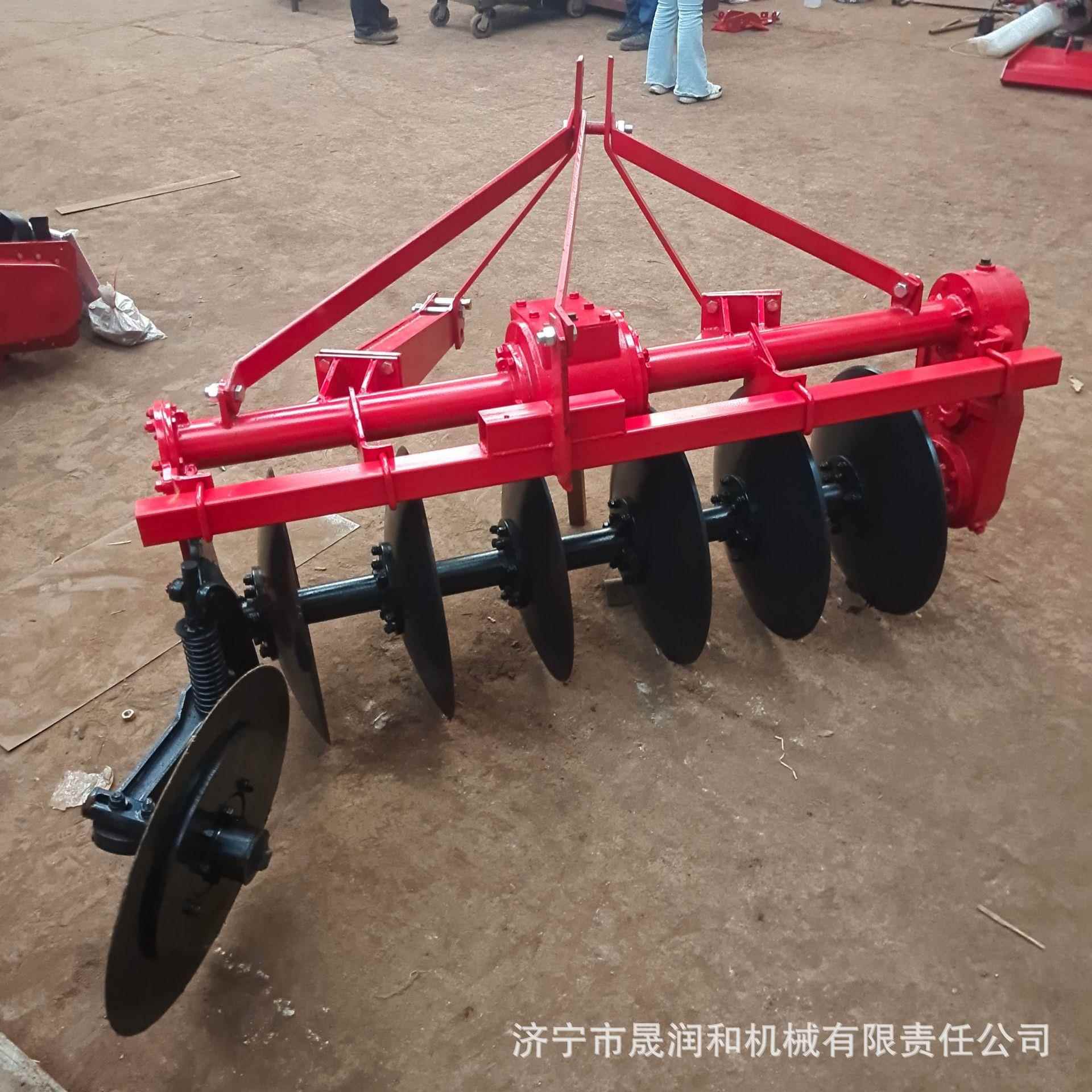 四轮拖水拉圆机带圆盘深犁耕 后悬挂式盘犁 田作业驱动圆FVL盘犁