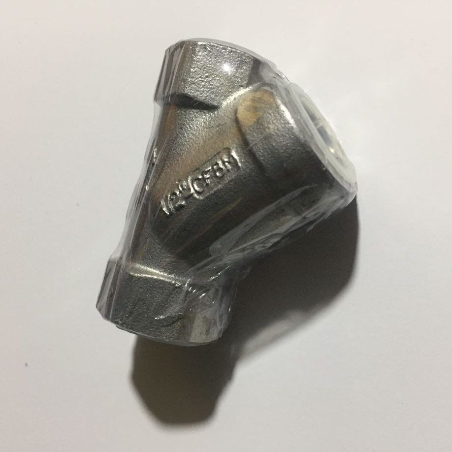 钢不锈34Y型三通内丝接头304不锈45度Y型钢丝口三0通1寸2D1寸2DN3