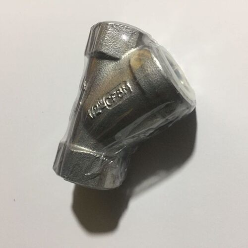钢不锈34Y型三通内丝接头304不锈45度Y型钢丝口三0通1寸2D1寸2DN3