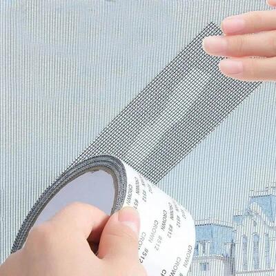 Window Screen Repair Tape Self Adhesive Mesh Tape Net Door F