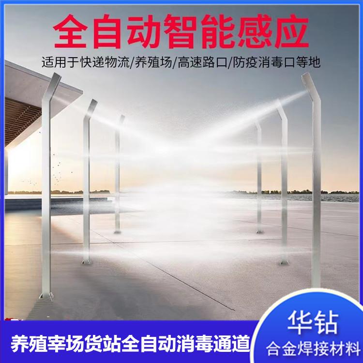 车辆消毒通道养殖业 屠宰场 物流园高压喷涂自动感应消毒通道设备