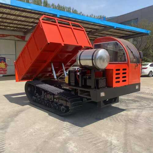 履带式运输车爬山虎四驱农用车柴油山地全地形小型翻斗自卸车