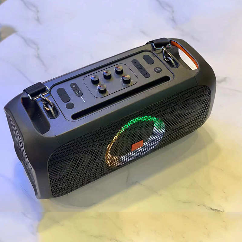 S18广场舞无线低音炮音响话筒大音量户外便携式家用k歌蓝牙音箱