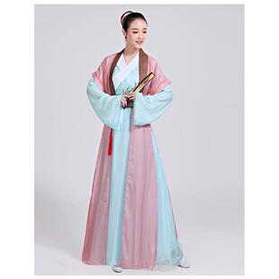 高档新款奖男款古典舞蹈演出装纸扇服书生舞蹈古装荷汉服花表演服