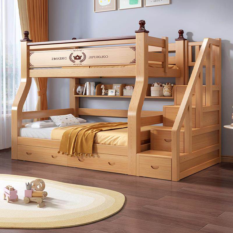 实木一上铺下床双层床一儿女两层高低双人床935上下木床童床儿子