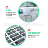 移动货架 冷库货架 食品专用堆垛货架 镀锌堆垛架 水产专用巧固架