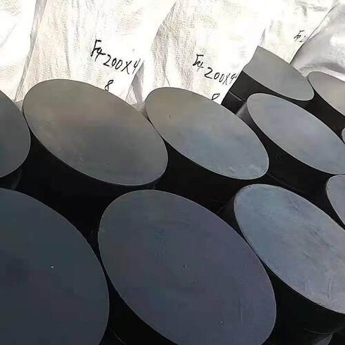 公路桥梁减震缓冲垫块 圆形盆式橡胶垫橡胶制品 板式橡胶支座