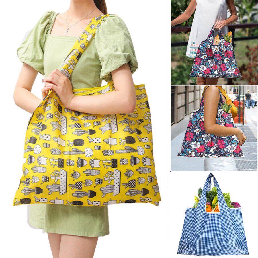 Foldable Shopping Bags For Groceries Beach Toys Storage Bag