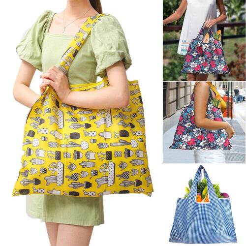 Foldable Shopping Bags For Groceries Beach Toys Storage Bag