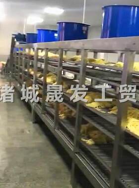 连续式米粉米线蒸煮机中小型湿面成套加工设备热干面风凉冷却机