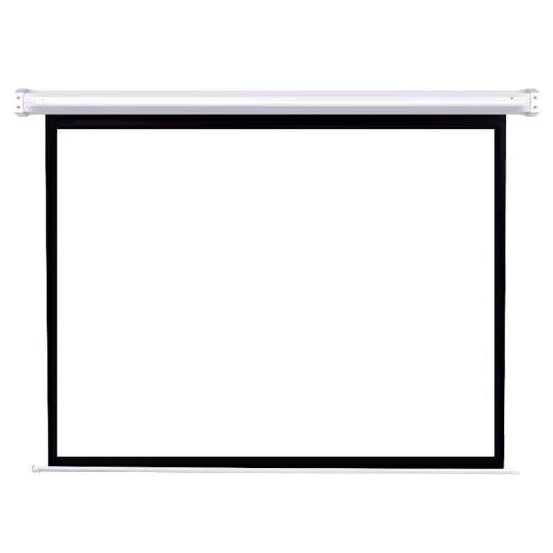 电动幕布/ 支架三角幕/手动自拉幕布72/84/100/120/150寸现货