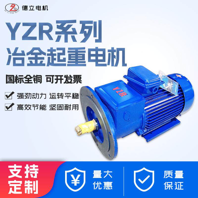 起重冶金用一级能效卧式单轴用绕线转子三相异步电动机