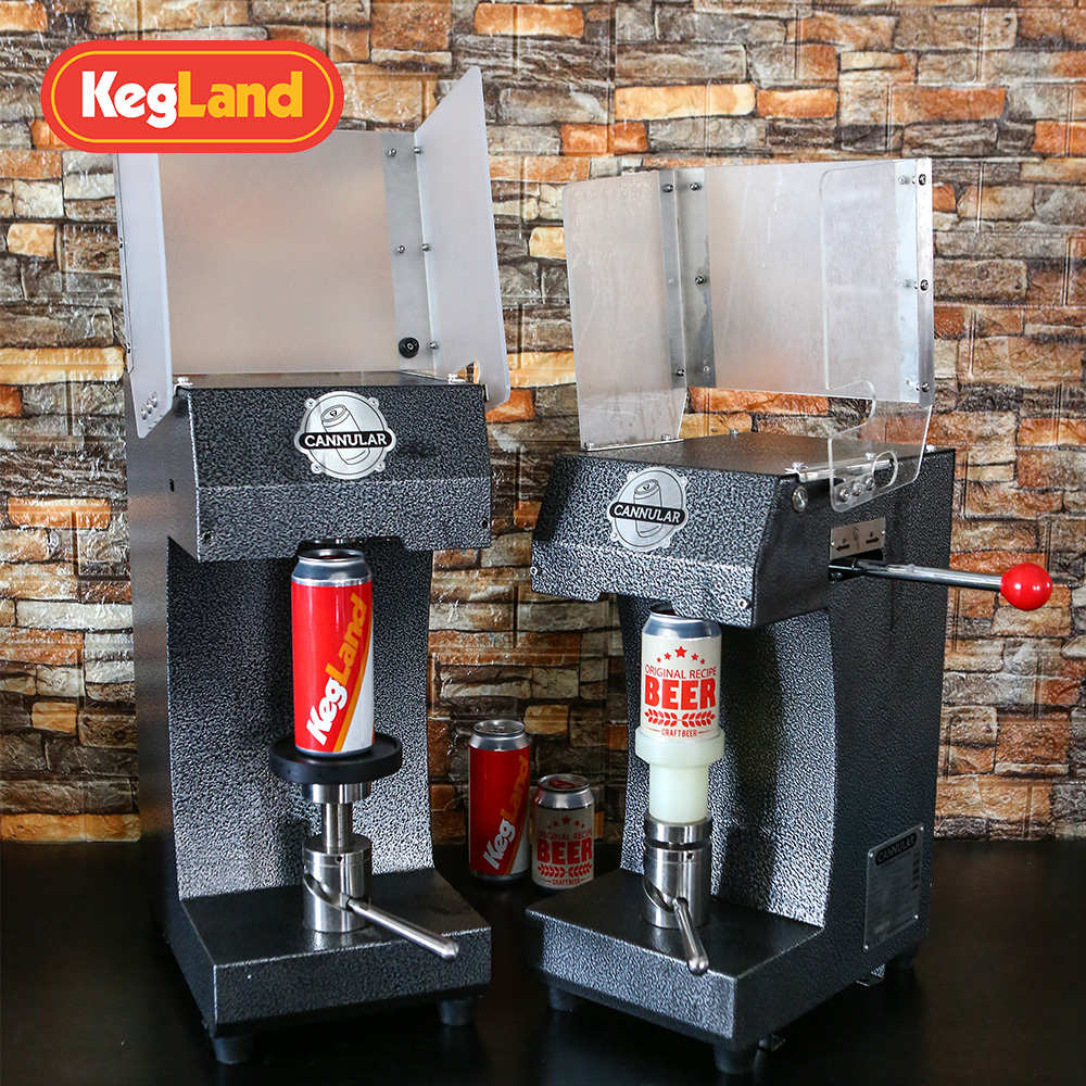 精酿啤酒设备手动易拉罐封口机商用啤酒饮料易拉罐封口 KegLand