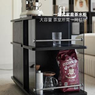 现代约实木茶几小推车家用柜小户客TXU厅沙发简边柜型阳台收纳茶